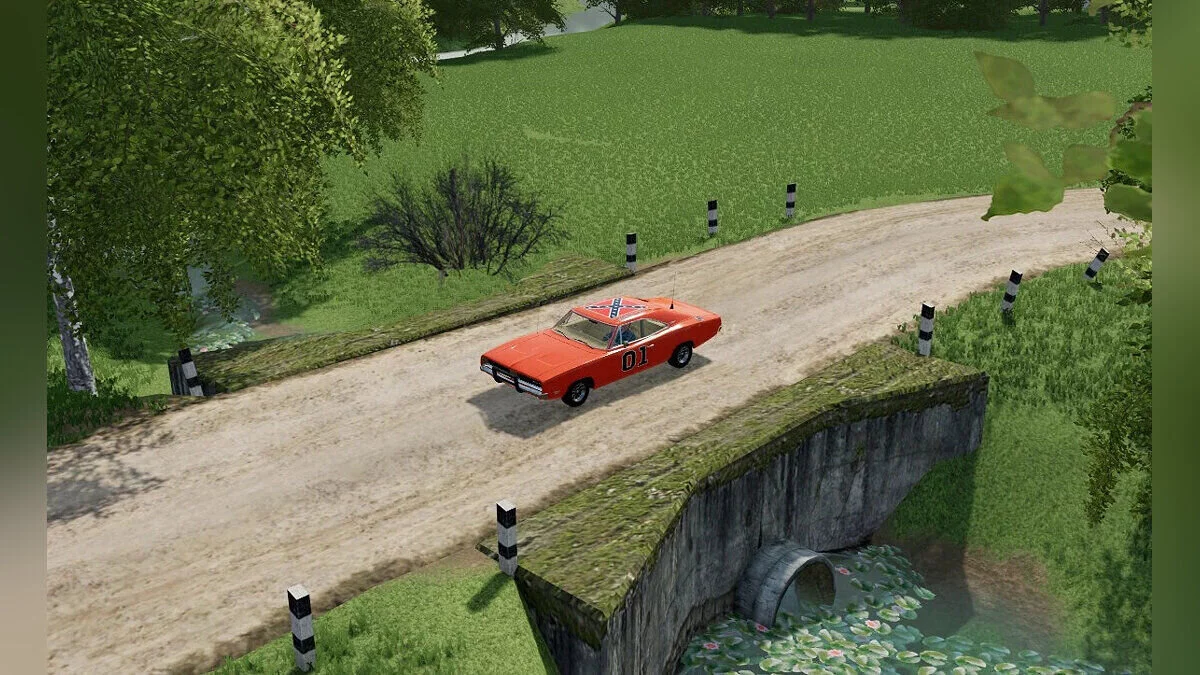 Farming Simulator 22 — Автомобиль Dodge Charger 1969