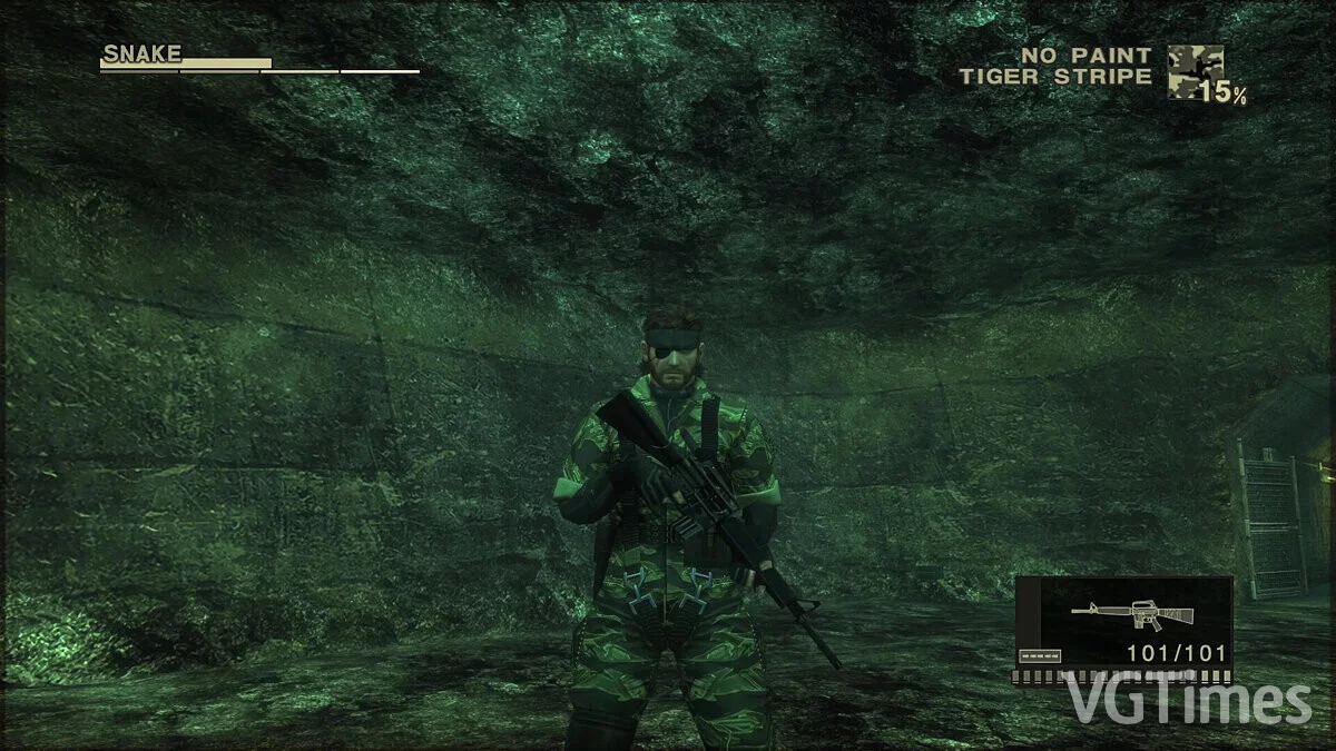 Metal Gear Solid 3: Snake Eater - Master Collection Version — Черный XM16A1