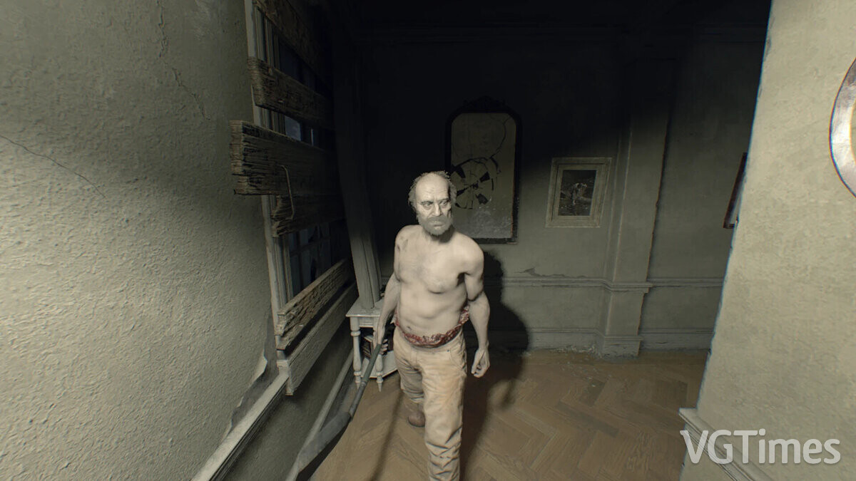 Resident Evil 7: Biohazard — Джек без рубашки