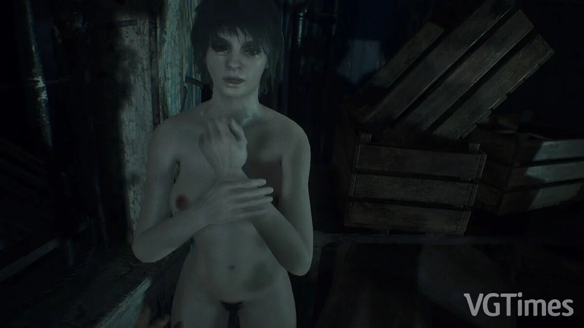 Zoe exposed in the Baker house