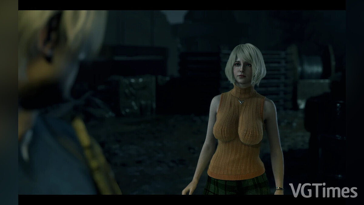 Resident Evil 4 Remake (2023) — Эшли с большой грудью