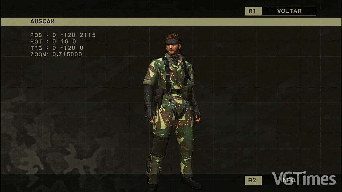Metal Gear Solid 3: Snake Eater - Master Collection Version — Камуфляж бразильской пехоты