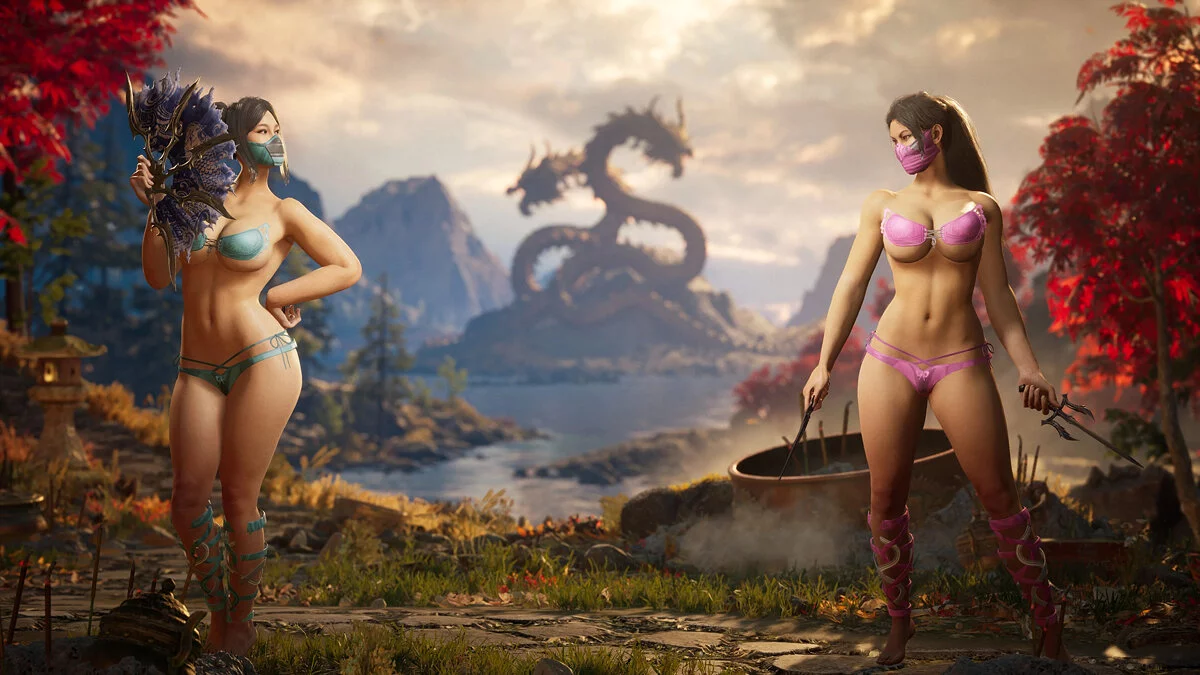 Mortal Kombat 1 — Милина в бикини