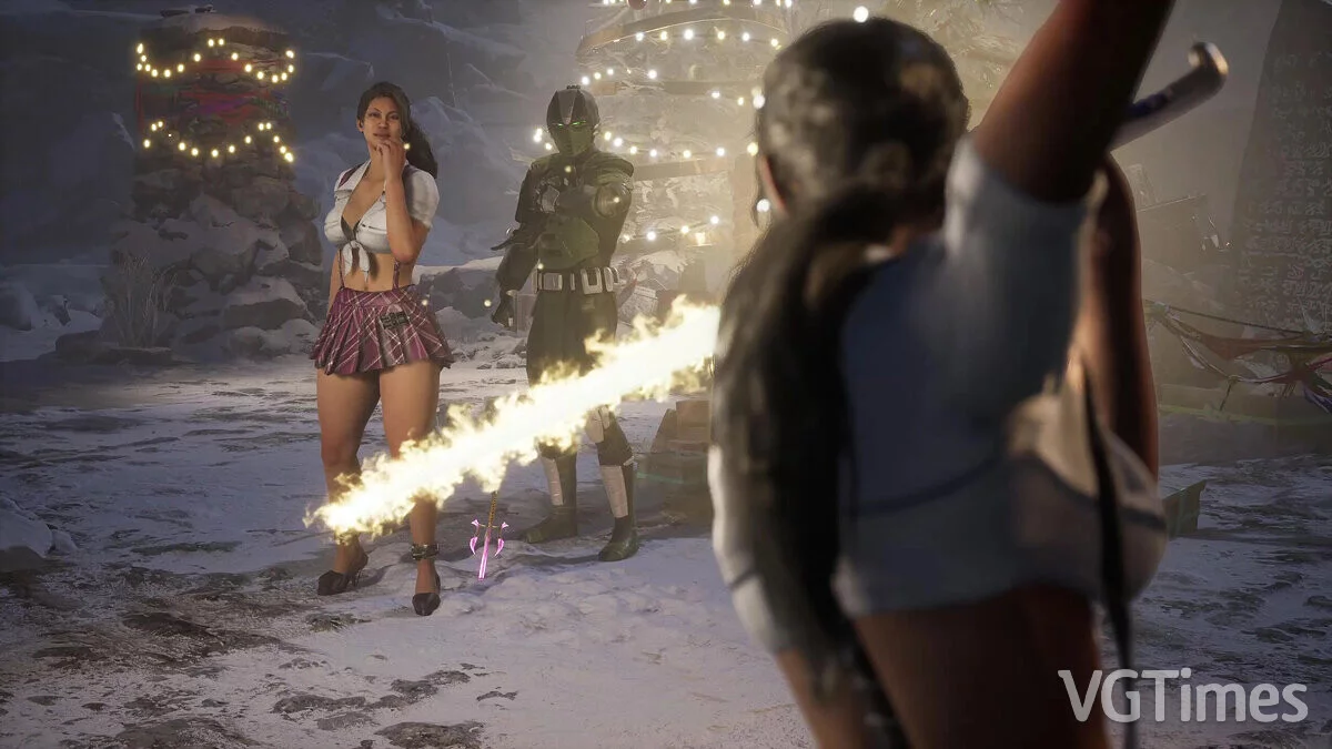 Mortal Kombat 1 — Милина в клетчатой юбке