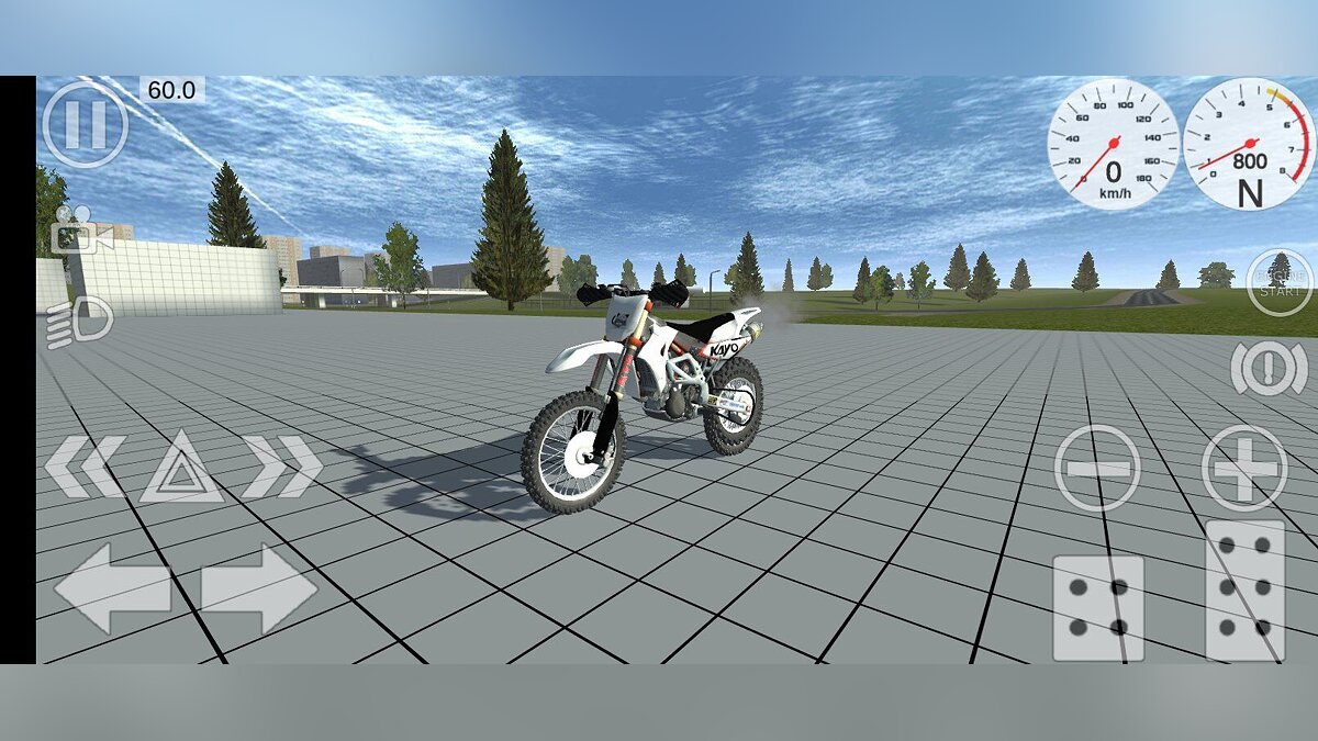 Simple Car Crash Physics Sim — Мотоцикл для фристайла