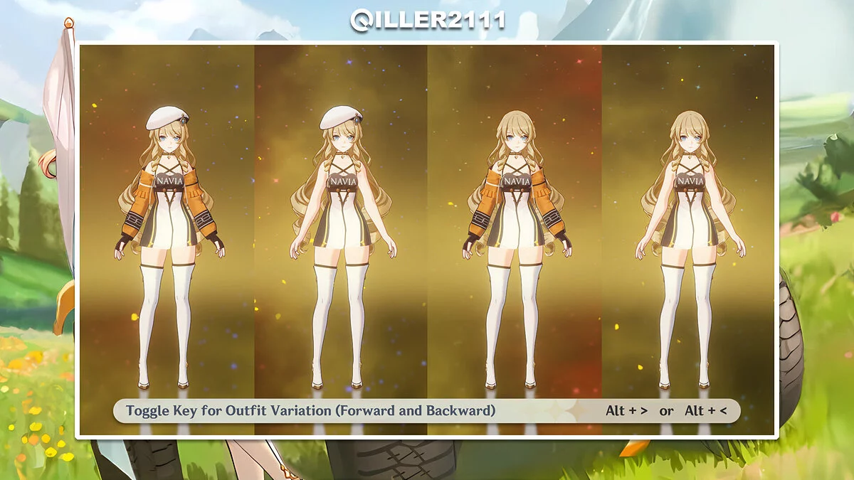 Genshin Impact — Навия королева гонок