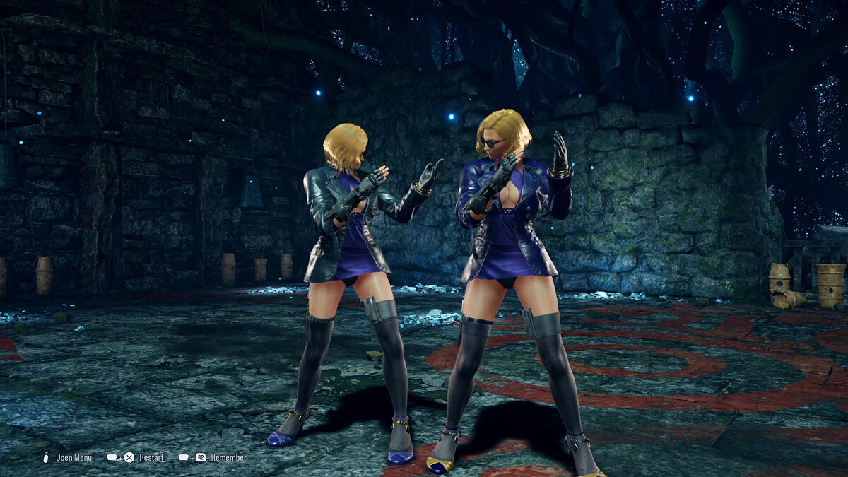 Tekken 8 — Нина в коротком платье