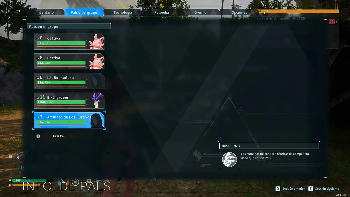 Palworld — Стопроцентная вероятность поймать человека