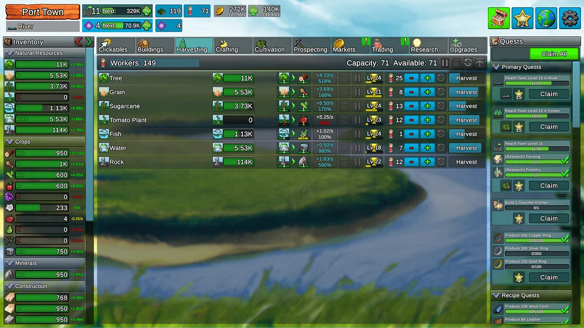 Factory Town Idle — Таблица для Cheat Engine [1.0.0a]