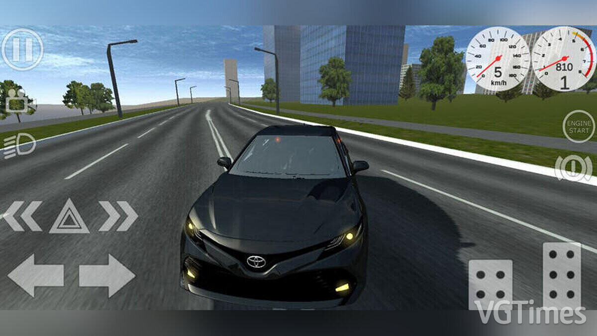 Simple Car Crash Physics Sim — Toyota Camry 70
