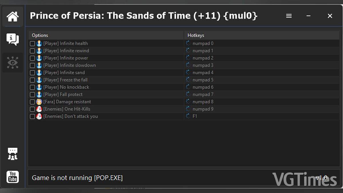 Prince of Persia: The Sands of Time — Трейнер (+11) [1.0]