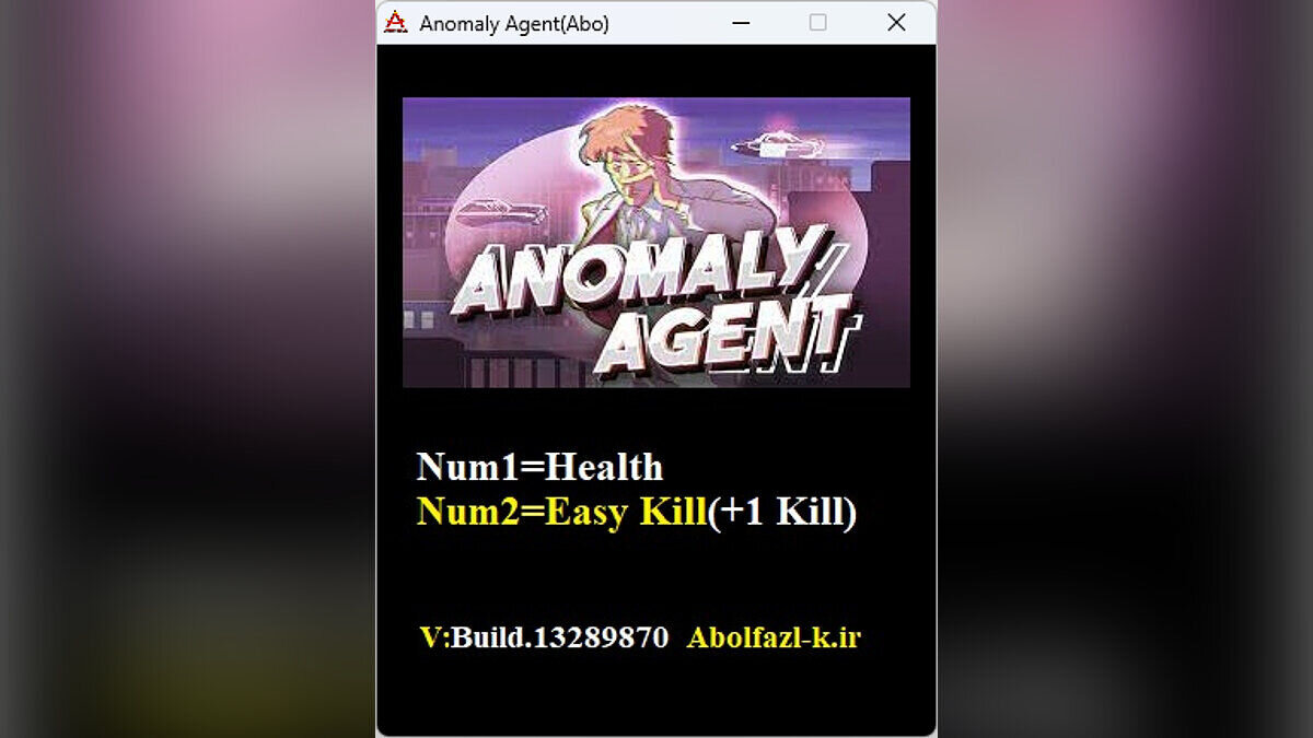 Anomaly Agent — Трейнер (+2) [Build.13289870]