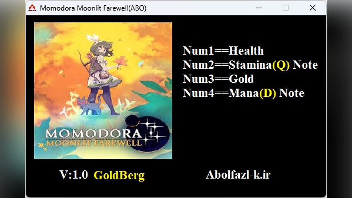 Momodora: Moonlit Farewell — Трейнер (+4) [1.0]