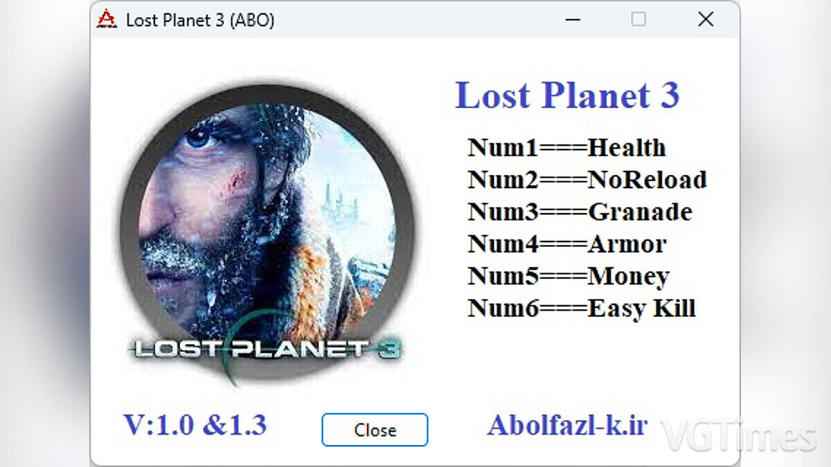 Lost Planet 3 — Трейнер (+6) [1.0 / 1.3]