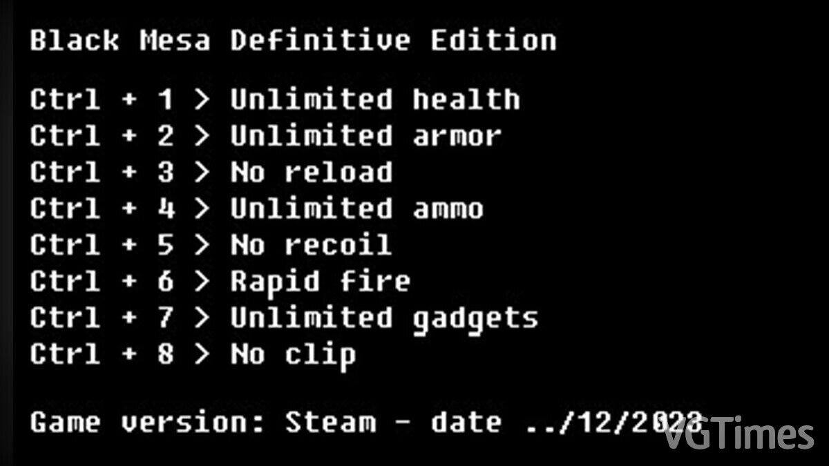 Black Mesa — Трейнер (+8) [1.0]