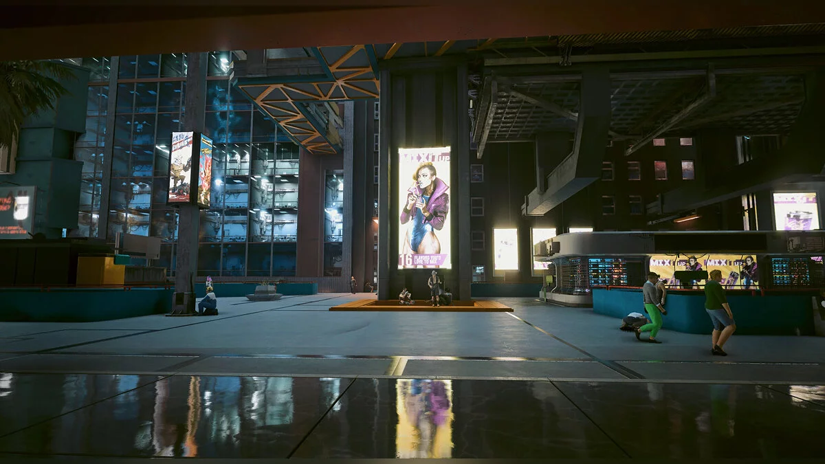 Cyberpunk 2077 — Улучшенное метро