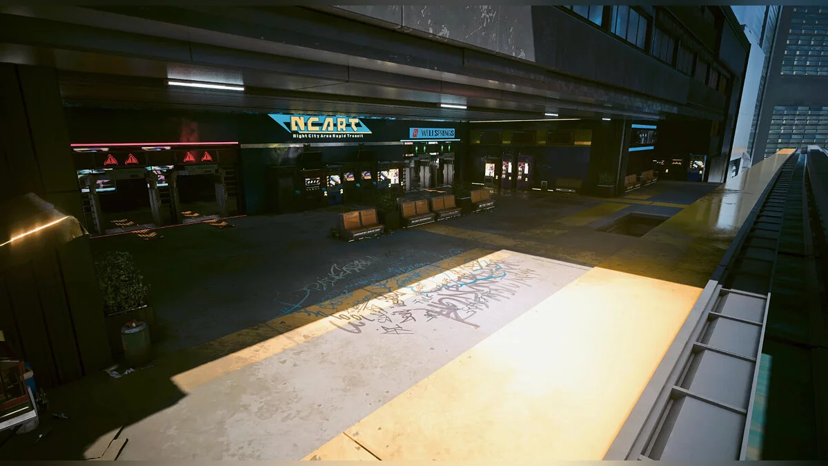 Cyberpunk 2077 — Улучшенное метро