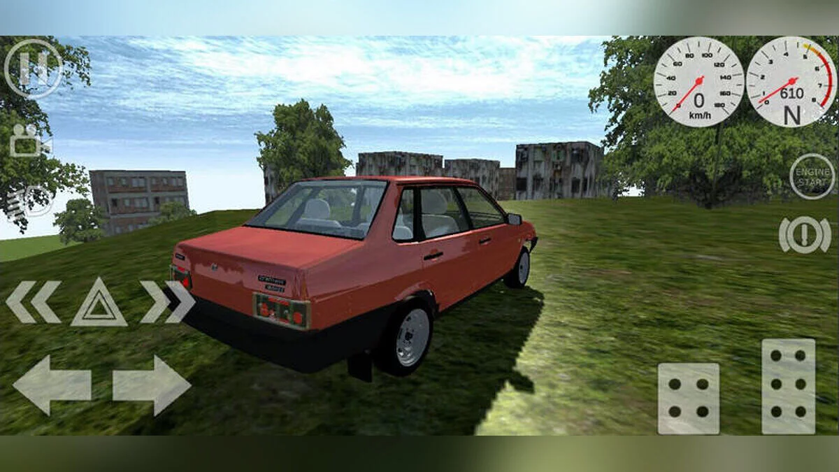 Simple Car Crash Physics Sim — Ваз 21099