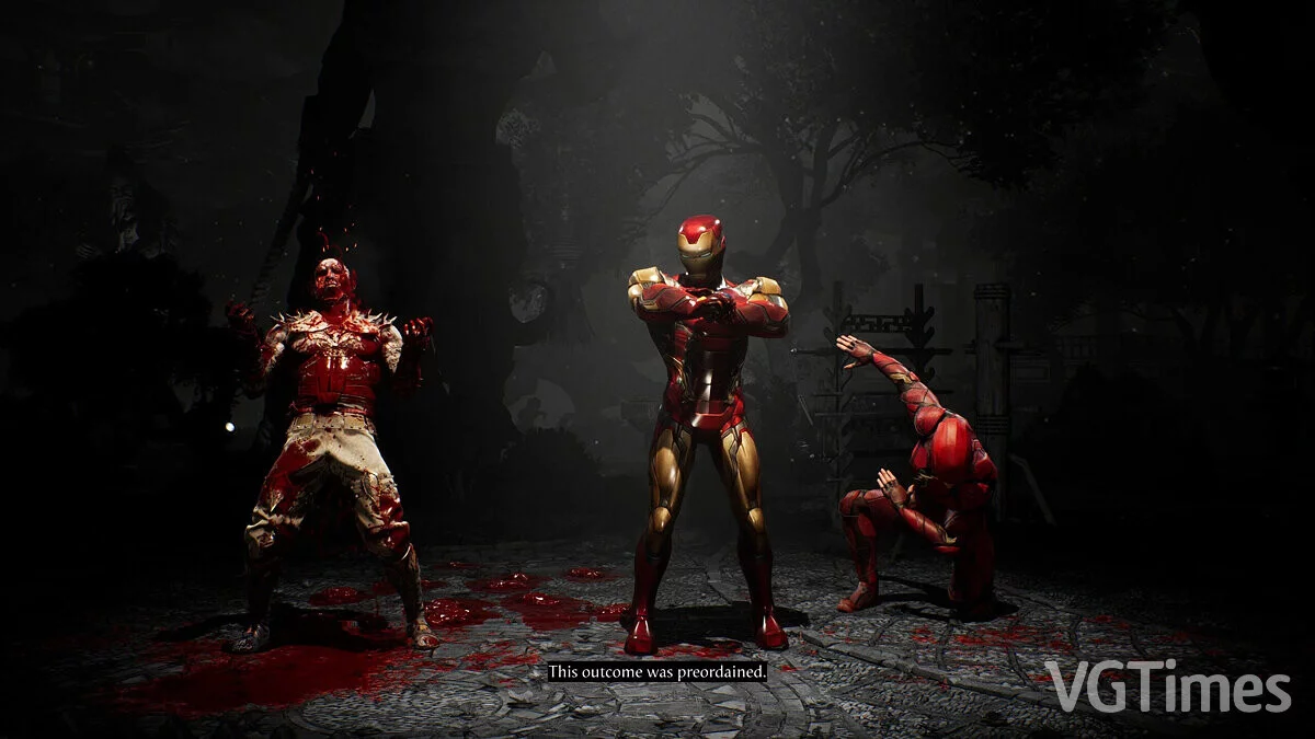 Mortal Kombat 1 — Железный Человек и друзья