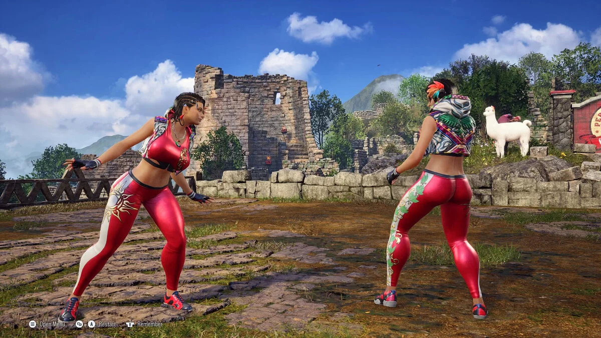Tekken 8 — Азусена с большими бедрами