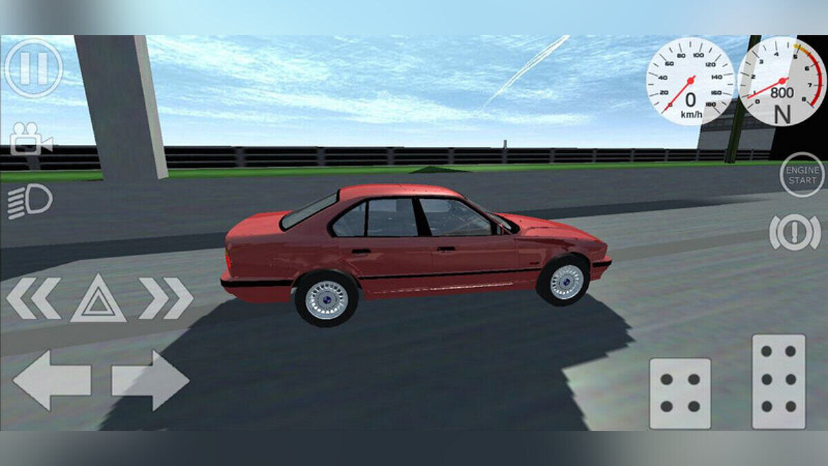 Simple Car Crash Physics Sim — BMW 525 E34 / Автомобили / Транспорт