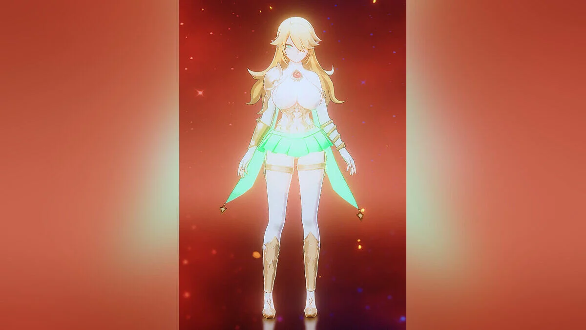 Genshin Impact — Дэхья с большой грудью