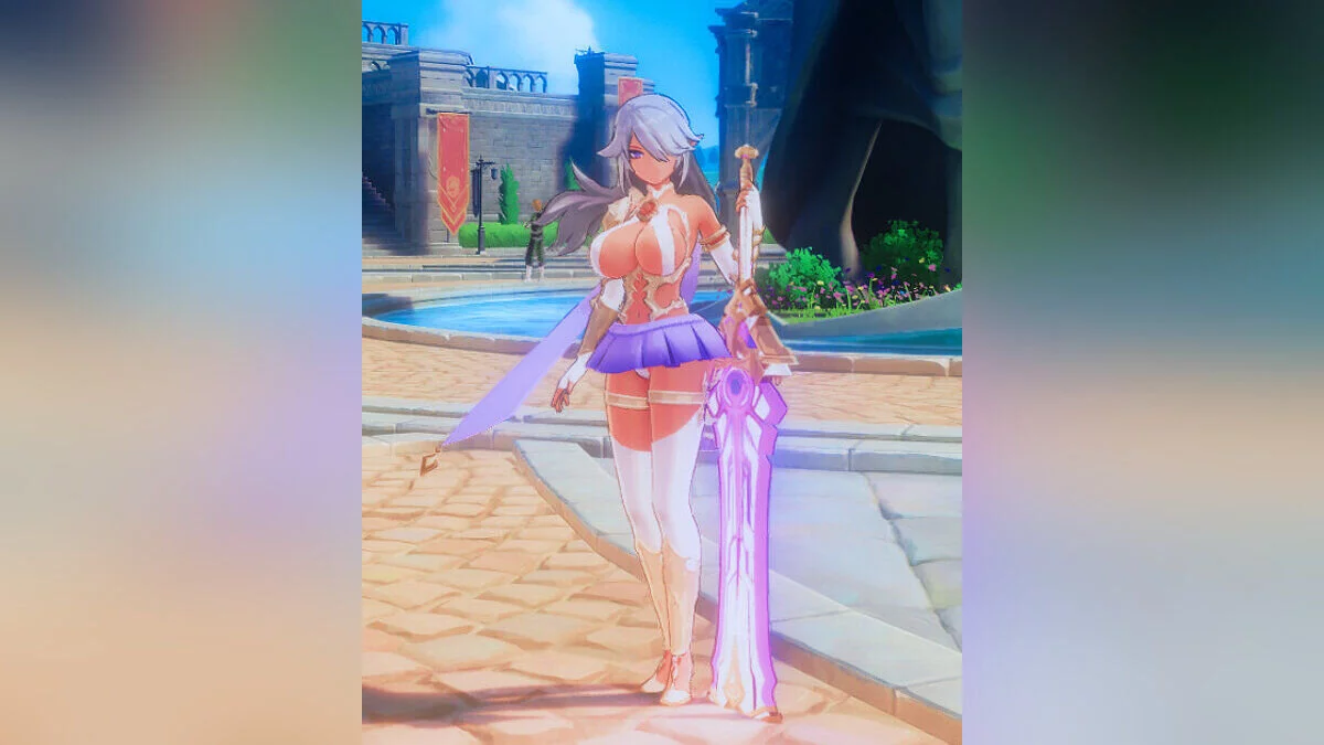 Genshin Impact — Дэхья с большой грудью