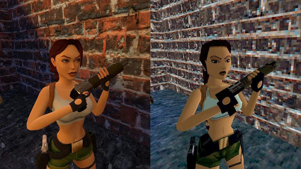 Tomb Raider 1-3 Remastered — Дробовик из игры Tomb Raider 3