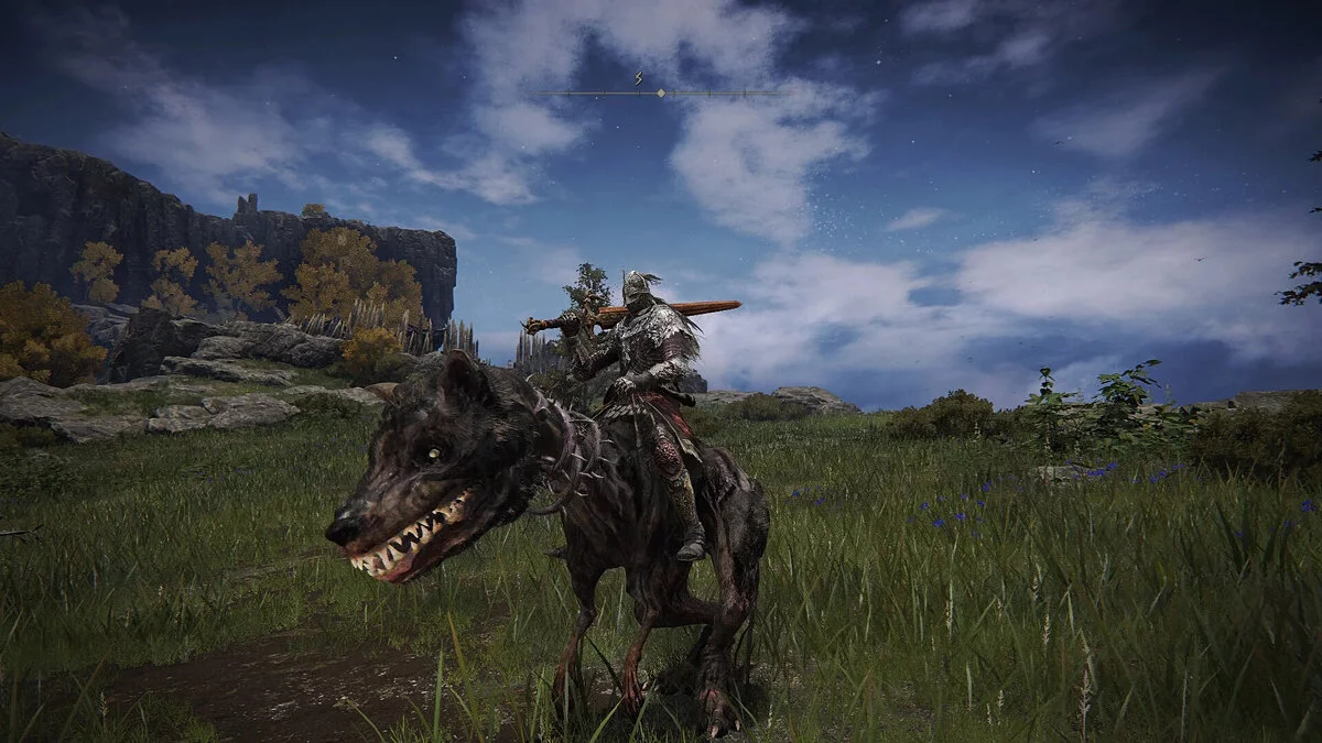 Elden Ring — Гигантская ездовая собака