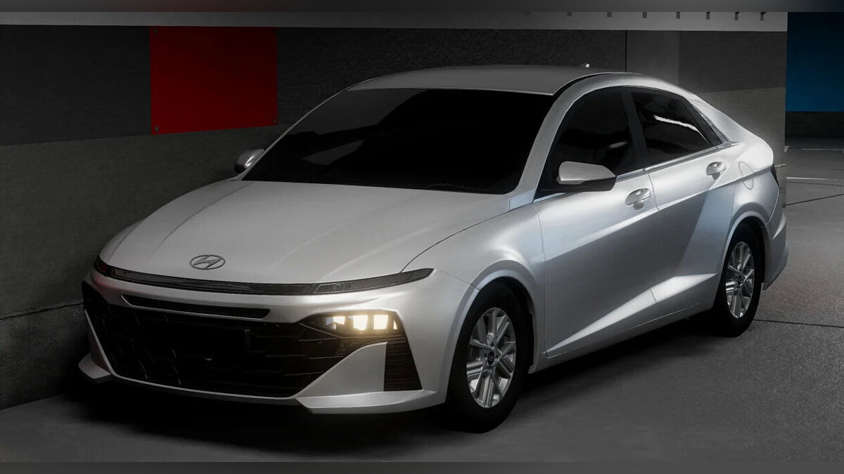 BeamNG.drive — Hyundai Accent 2024