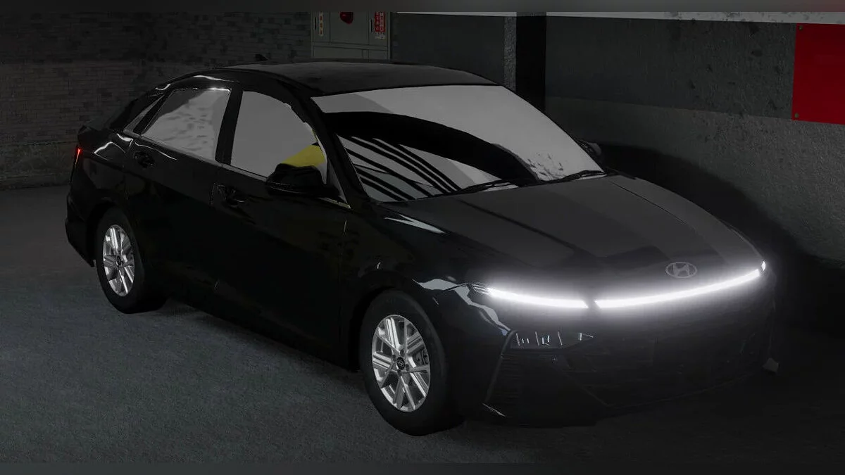 BeamNG.drive — Hyundai Accent 2024