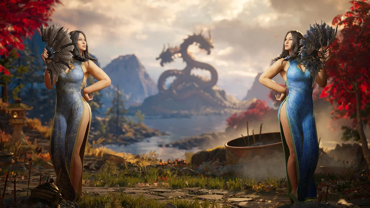 Mortal Kombat 1 — Китана в платье