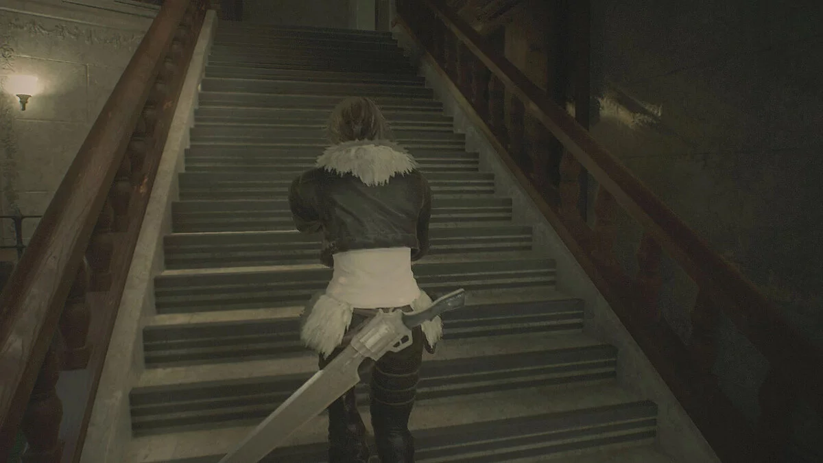 Resident Evil 2 — Клинок Скволла вместо ножа