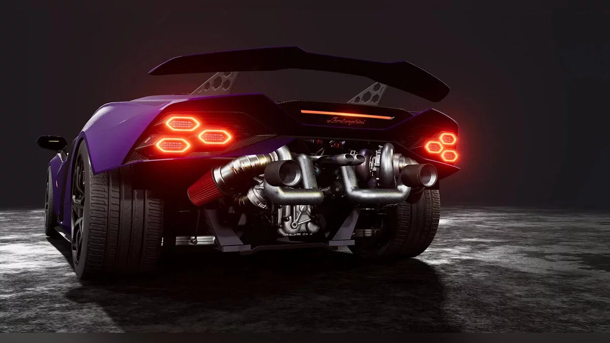 BeamNG.drive — Lamboghini Autentica and Invencible