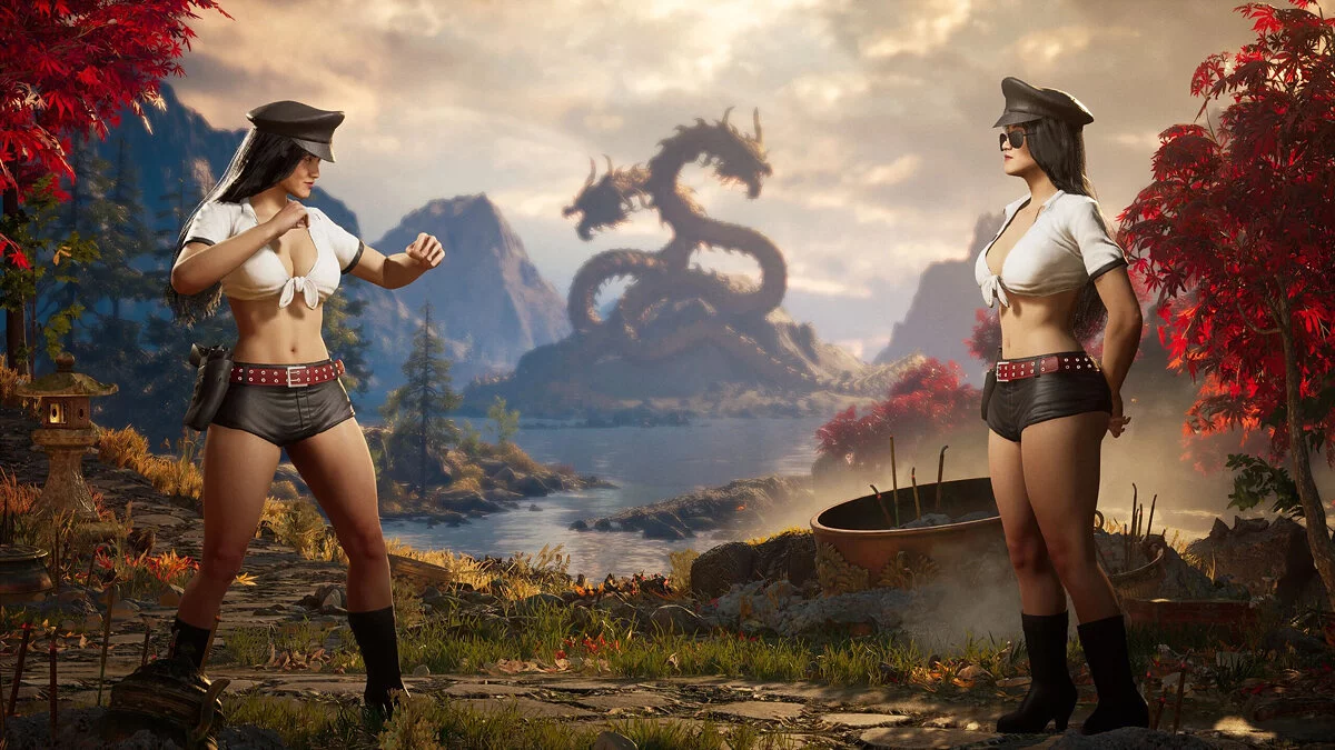 Mortal Kombat 1 — Ли Мэй - секси полицейская