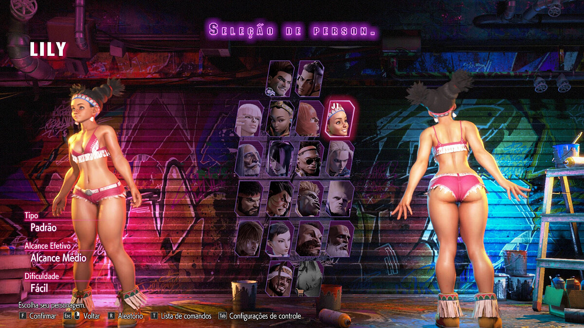 Street Fighter 6 — Лили без пончо