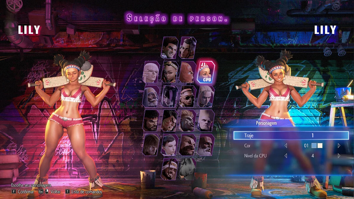 Street Fighter 6 — Лили без пончо
