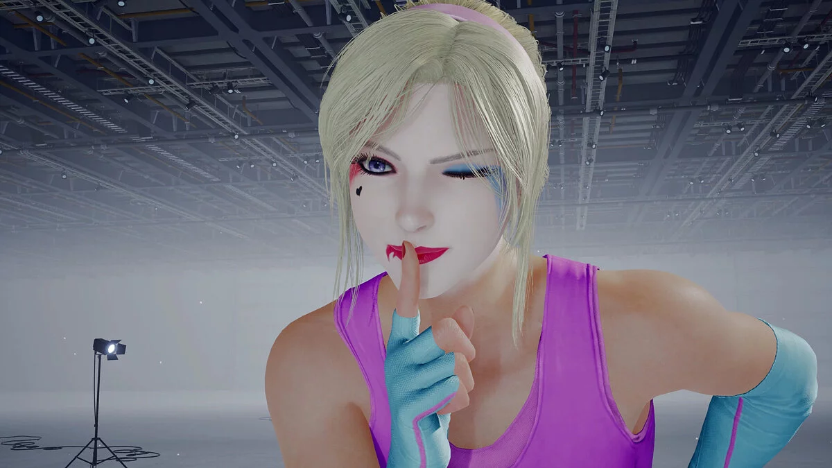 Tekken 8 — Макияж Харди Квинн для Лили