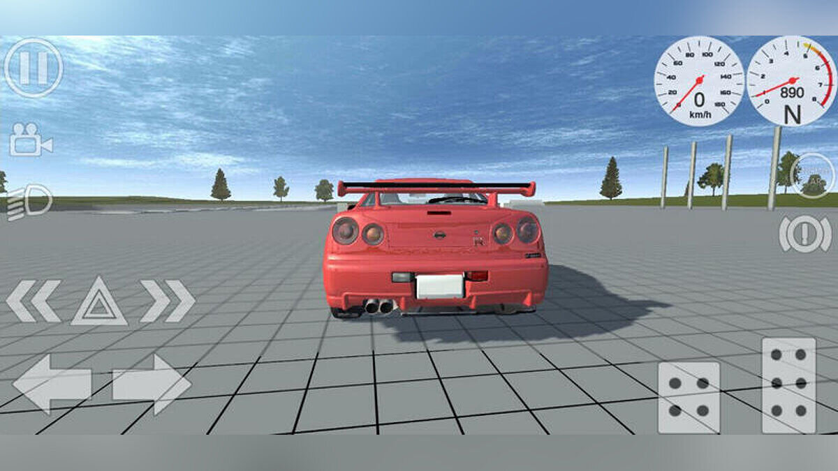 Simple Car Crash Physics Sim — Nissan Skyline 34 / Автомобили / Транспорт