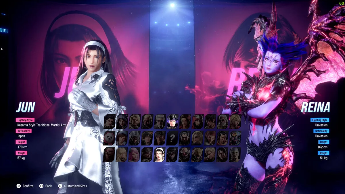 Tekken 8 — Рейна в дьявольском костюме