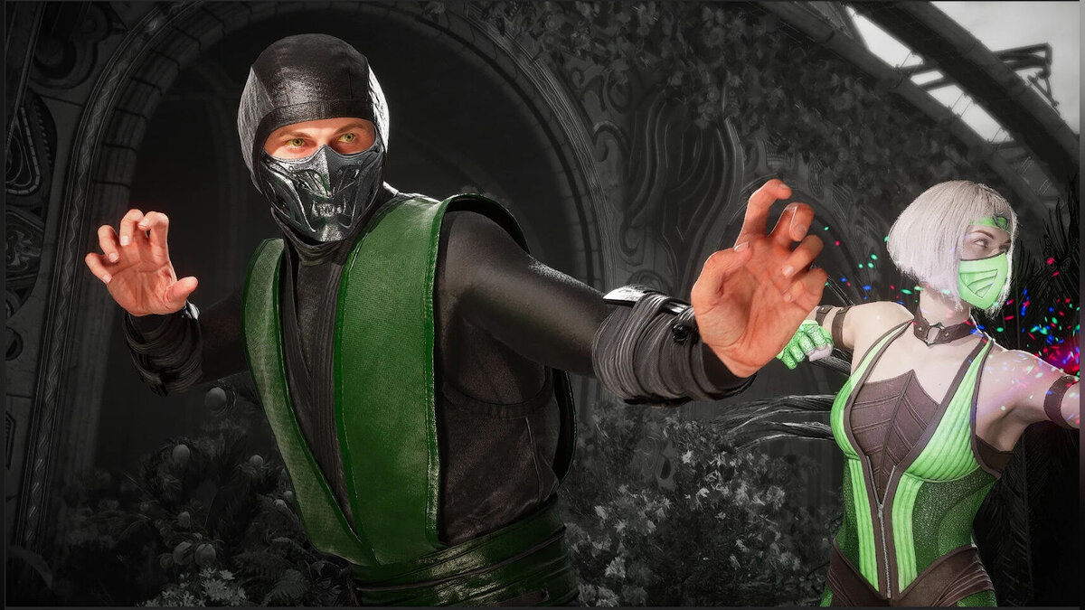 Mortal Kombat 1 — Рептилия в костюме из фильма