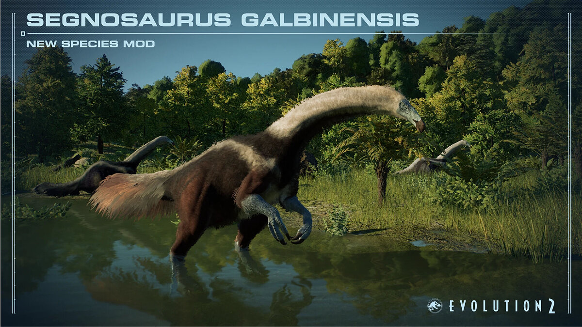 Jurassic World Evolution 2 — Сегнозавр - новый вид