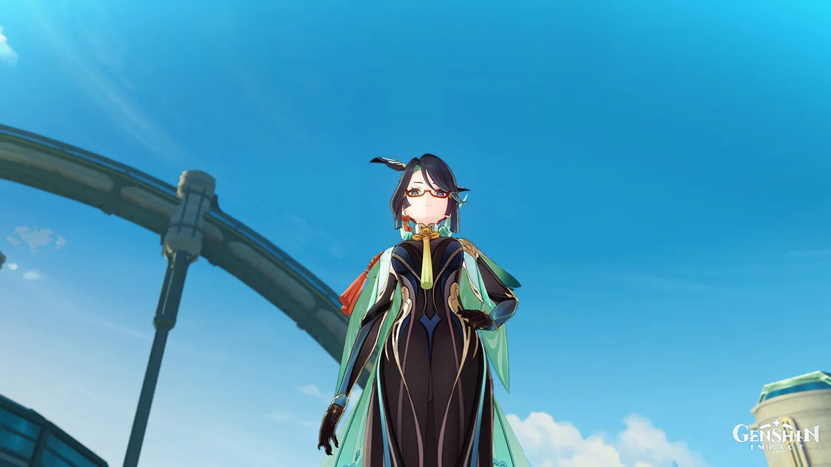 Genshin Impact — Сексуальное тело для Сянь Юнь