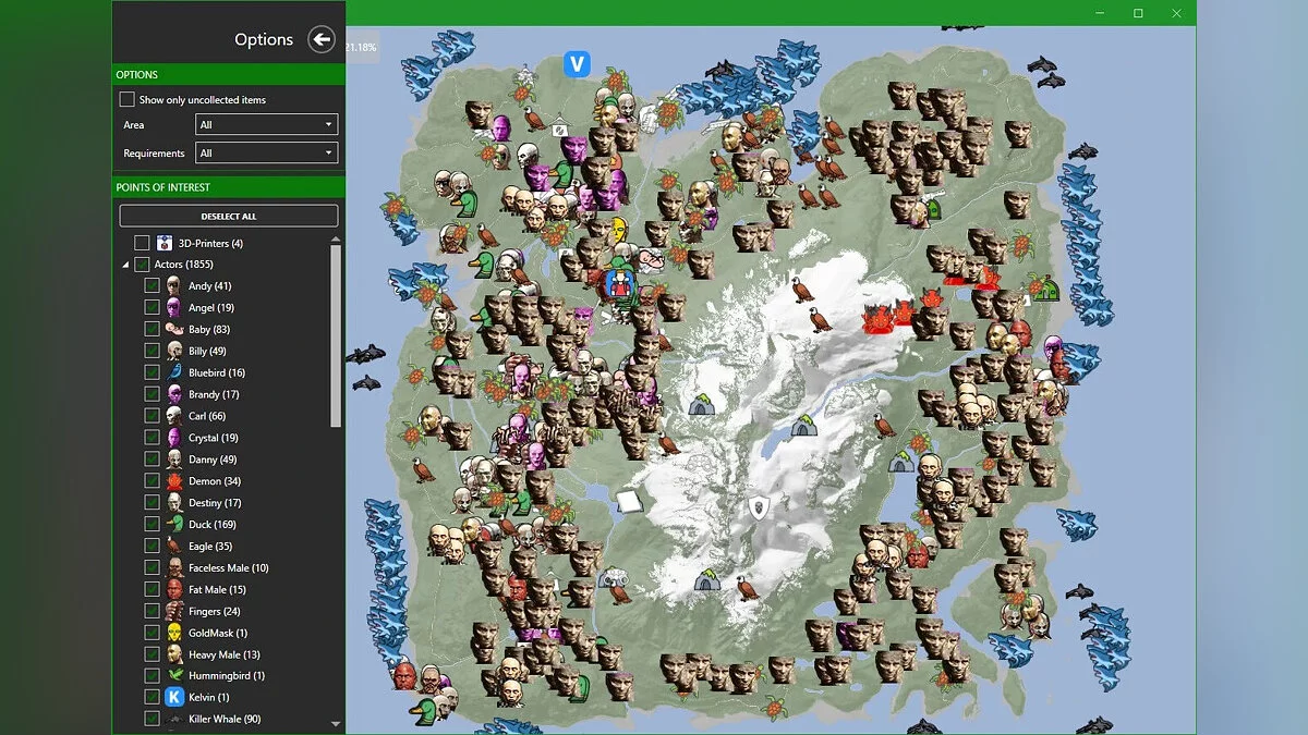 Sons of the Forest — SOTFEdit - редактор сохранений