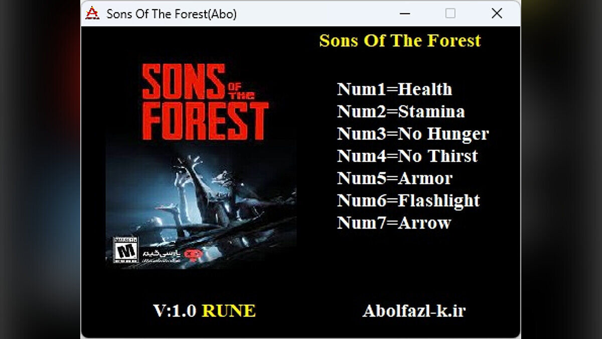 Sons of the Forest — Трейнер (+7) [1.0]