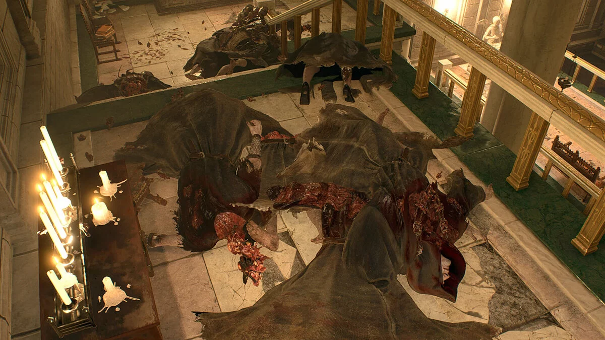 Resident Evil 4 Remake (2023) — Увеличенный лимит трупов