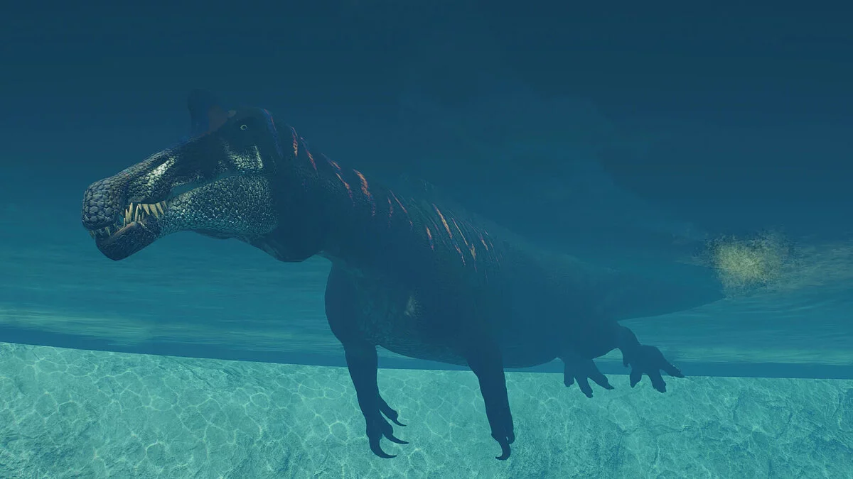 Jurassic World Evolution 2 — Водный спинозавр (новый вид)