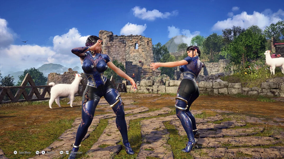 Tekken 8 — Зафина с большой попой и грудью
