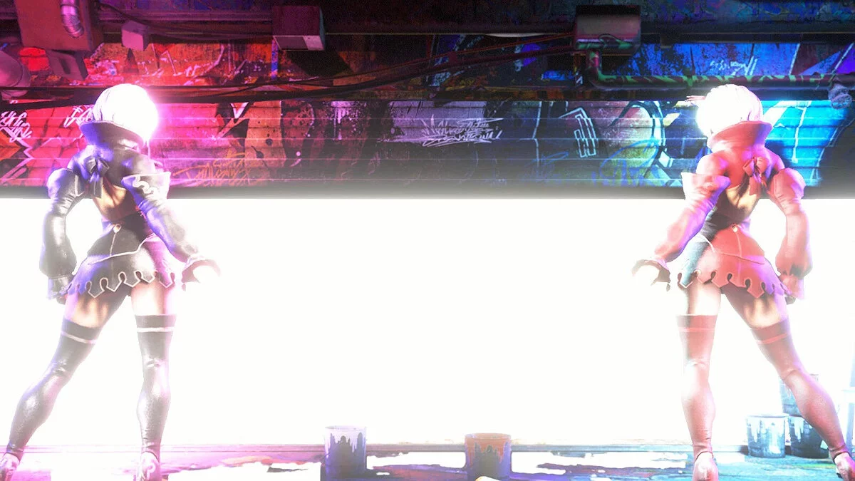 Street Fighter 6 — 2B из игры Nier Reincarnation