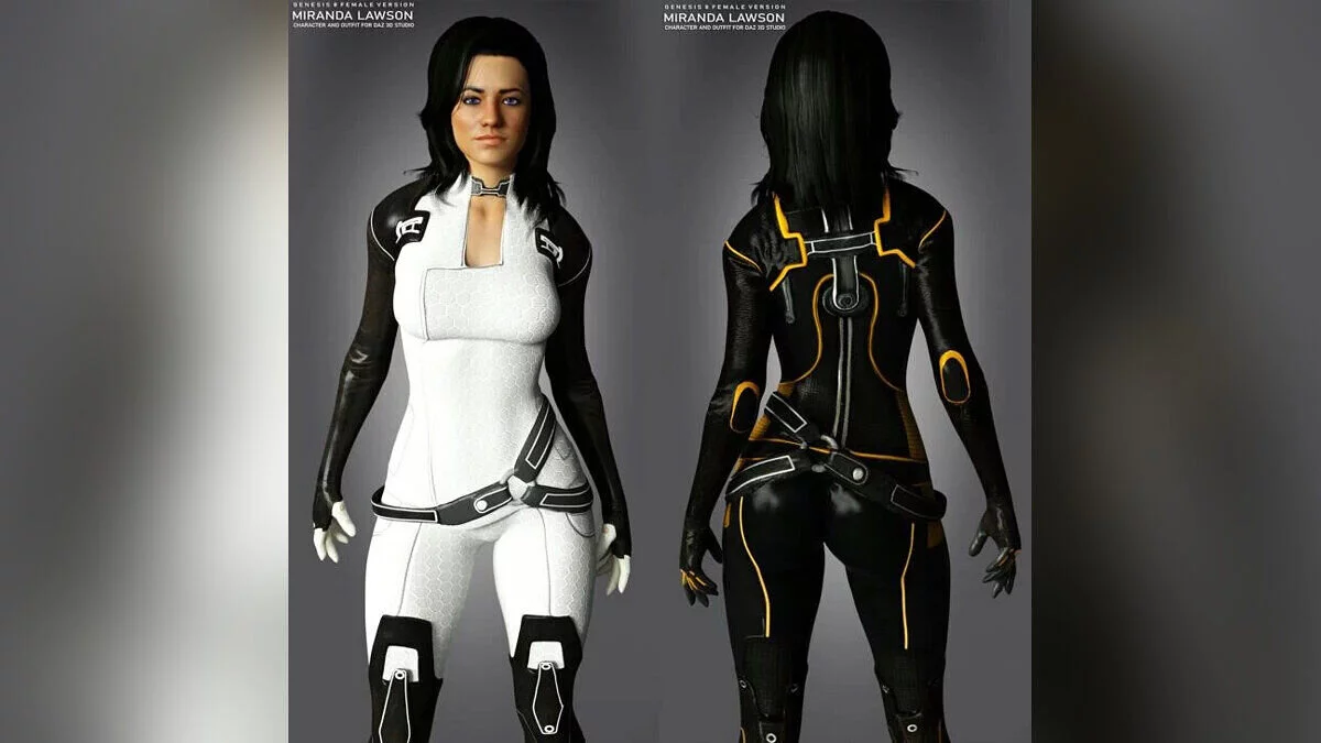 Resident Evil 4 Remake: Separate Ways — Ада в одежде Миранды из игры Mass Effect